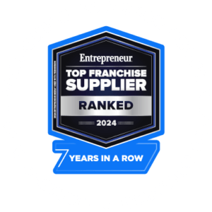 Entrepreneur Top Franchise Supplier Ranked 2024 - 7 years in a row